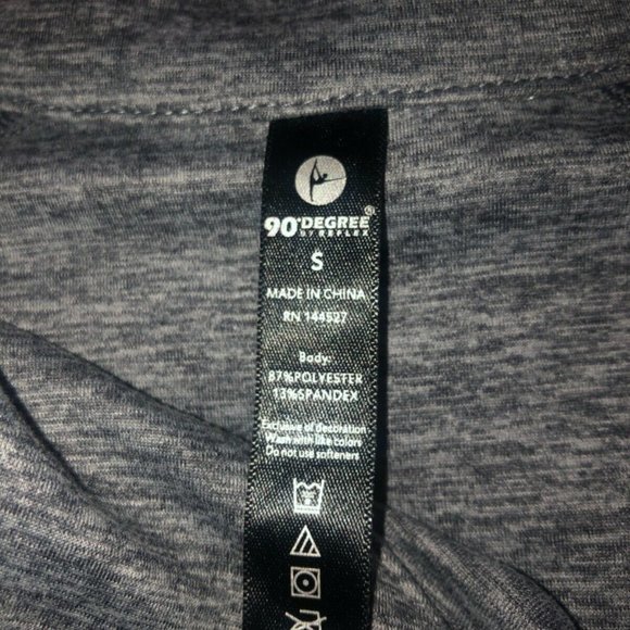 90 Degree Pullover Zip Neck Athletic Top Small - Picture 2 of 9